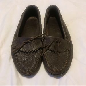 Genuine leather Minnetonka Moccasins